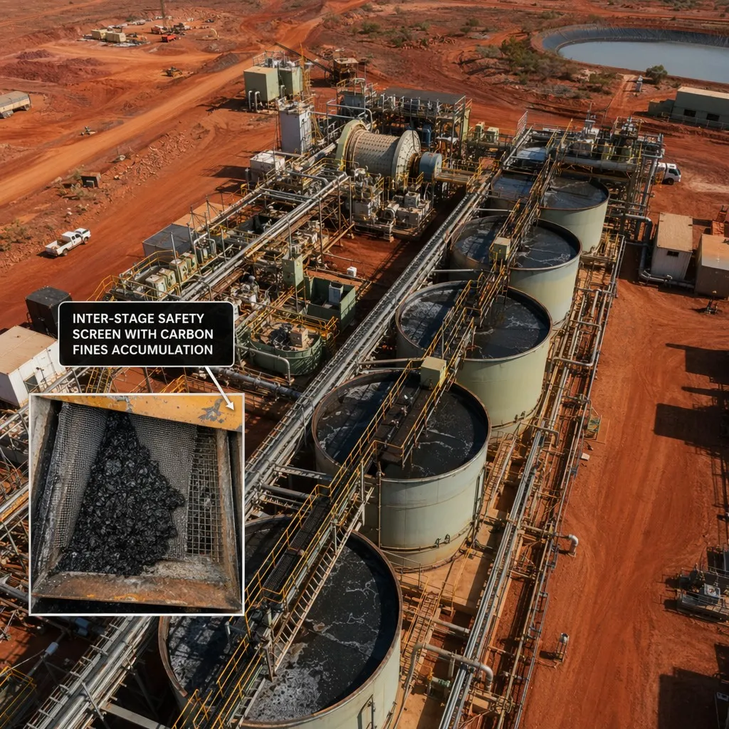 CIL processing facility in Western Australia’s Goldfields region