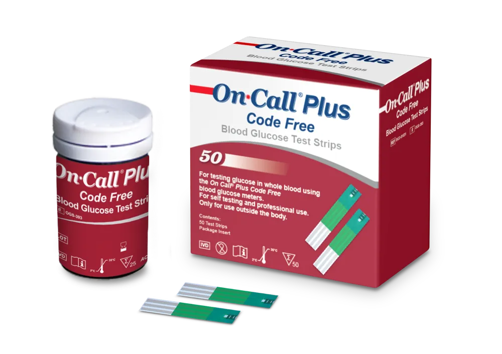 On Call Plus Code Free: No Coding, 10 Seconds, 0.5 μL, HCT 25 - 60%