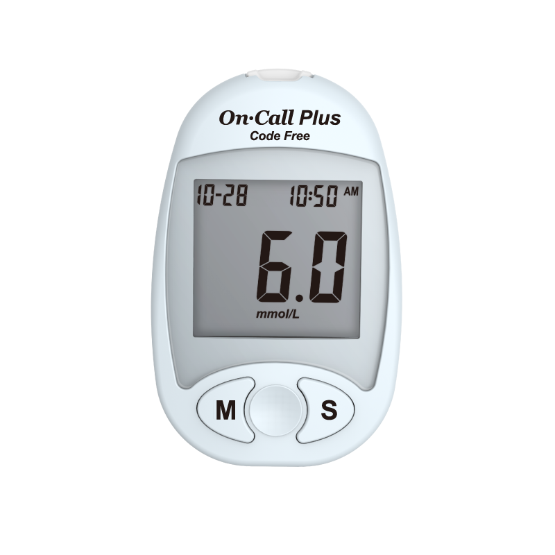 On Call Plus Code Free: No Coding, 10 Seconds, 0.5 μL, HCT 25 - 60%