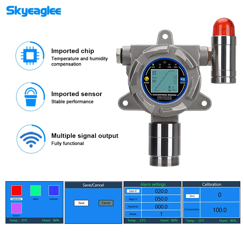 H2S Gas Detector Imported Sensor