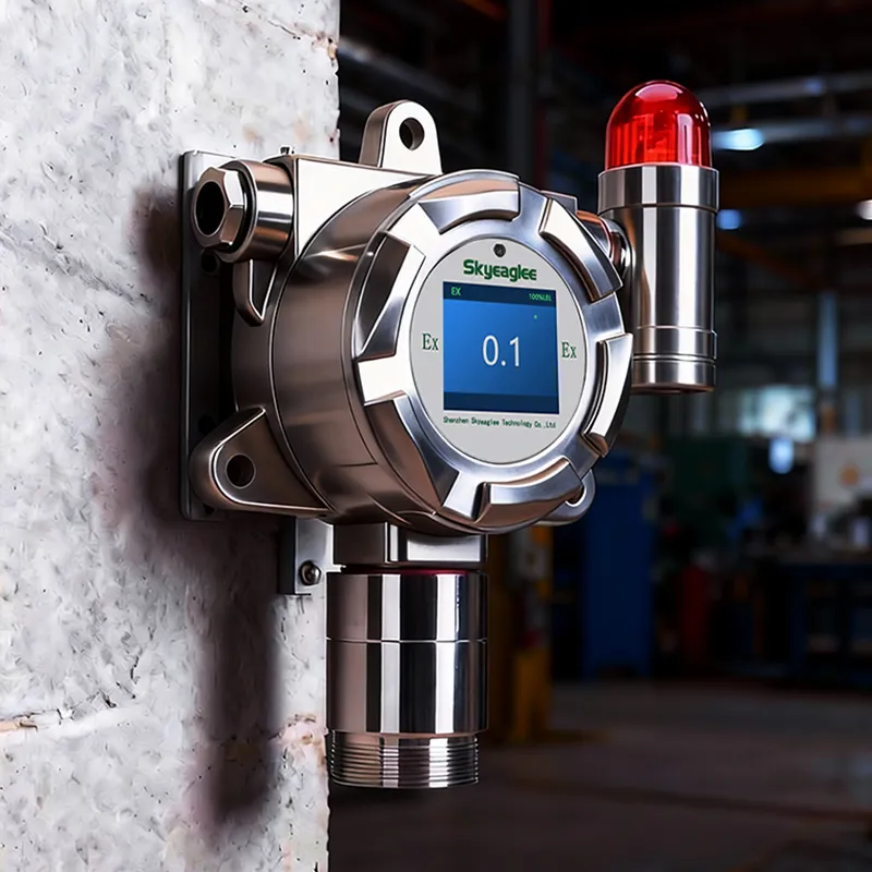 316L Stainless Steel Gas Detector Installation
