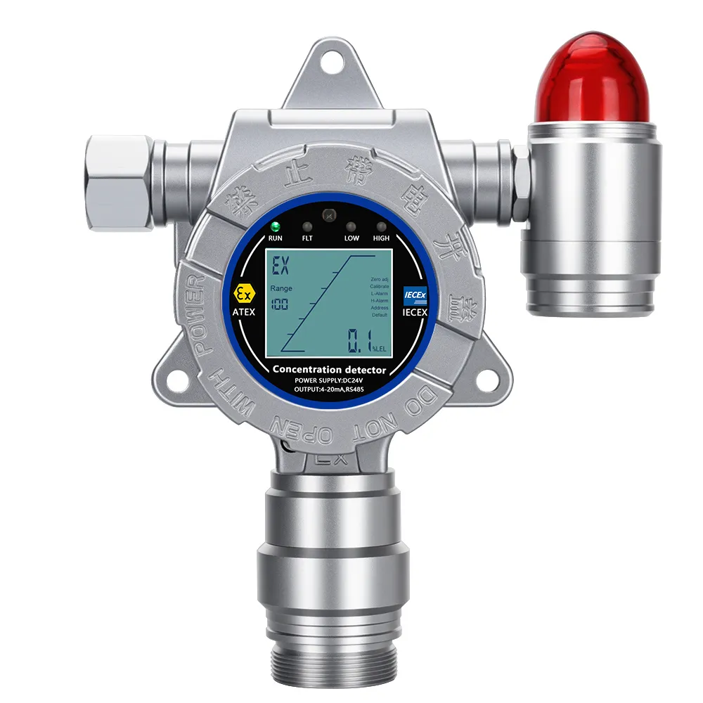 Fixed Electrochemical O3 Gas Detector Front