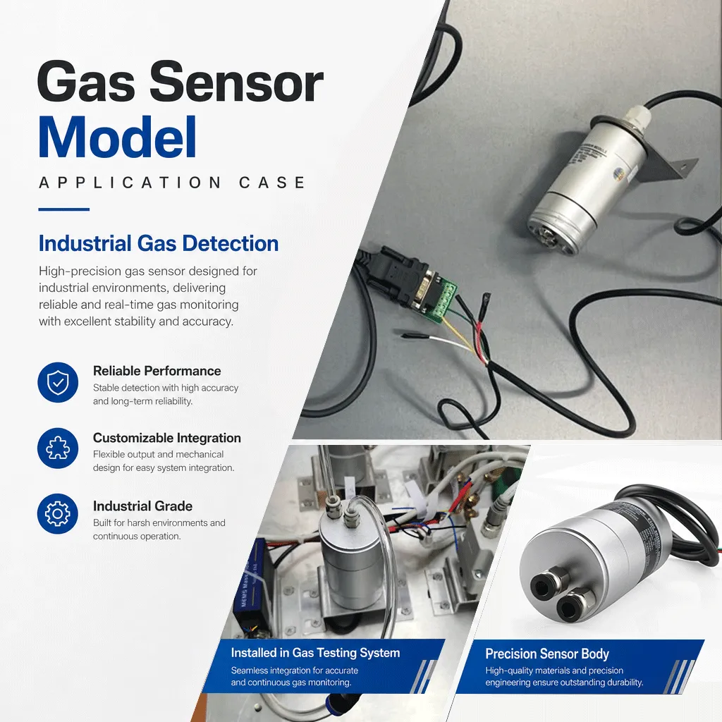 Industrial Gas Detection System Application Case using Skyeaglee Module