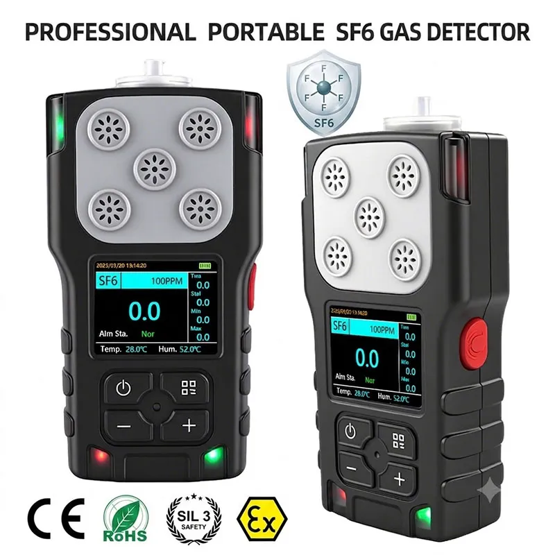 HNAG920-SF6 portable SF6 sulfur hexafluoride gas detector industrial leak tester