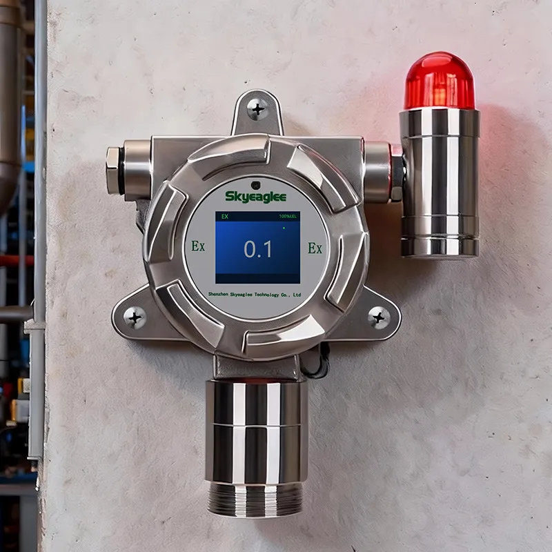 Clean Concealed Wiring Chlorine Detector Installation