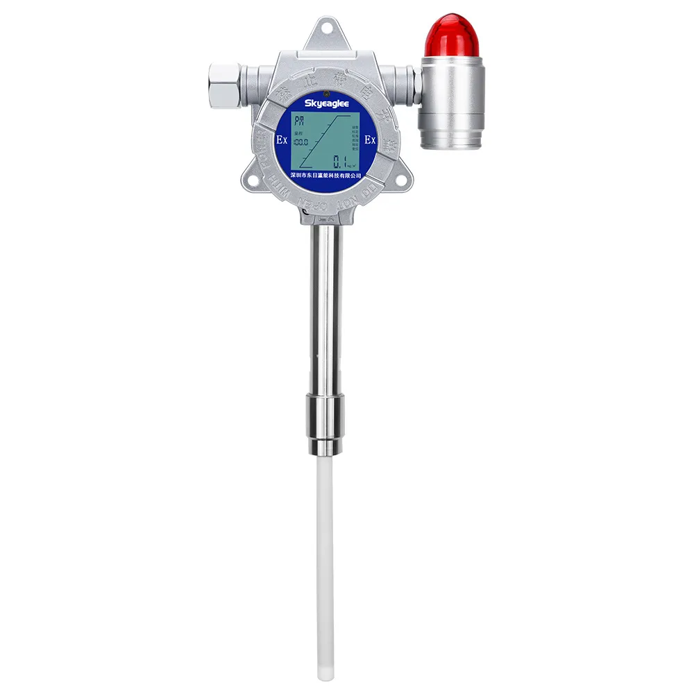 Pipeline type dust concentration detector