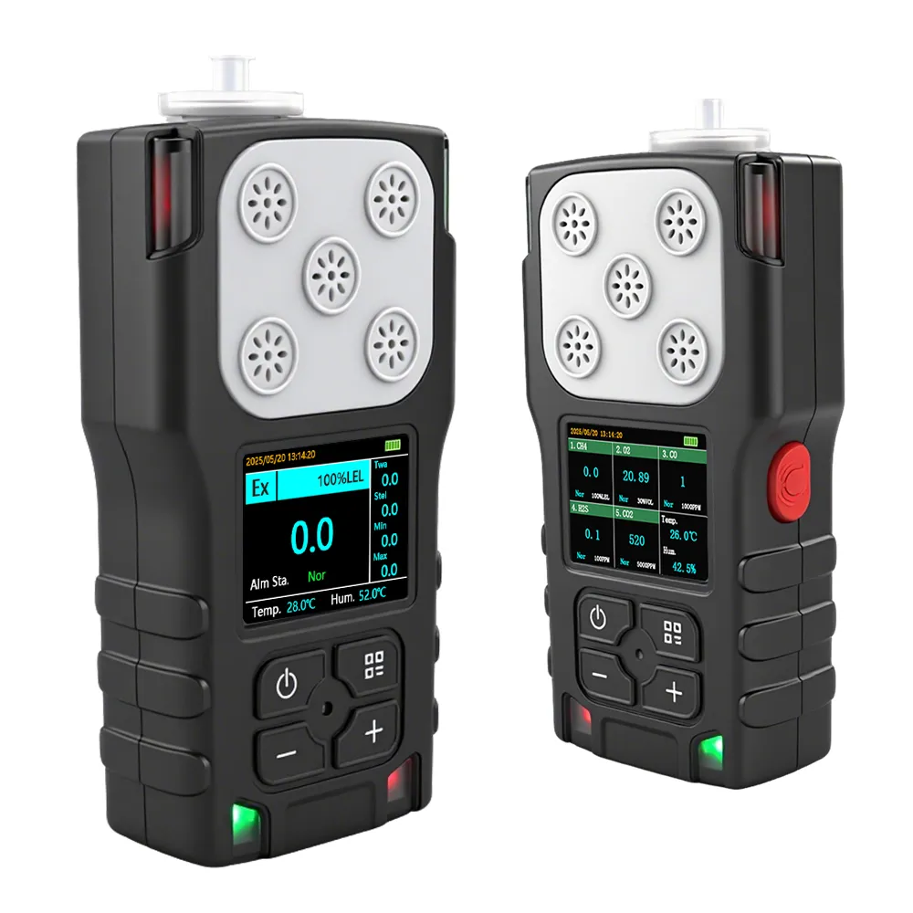 HNAG920-O3 high-precision ambient air ozone gas detector dual view display