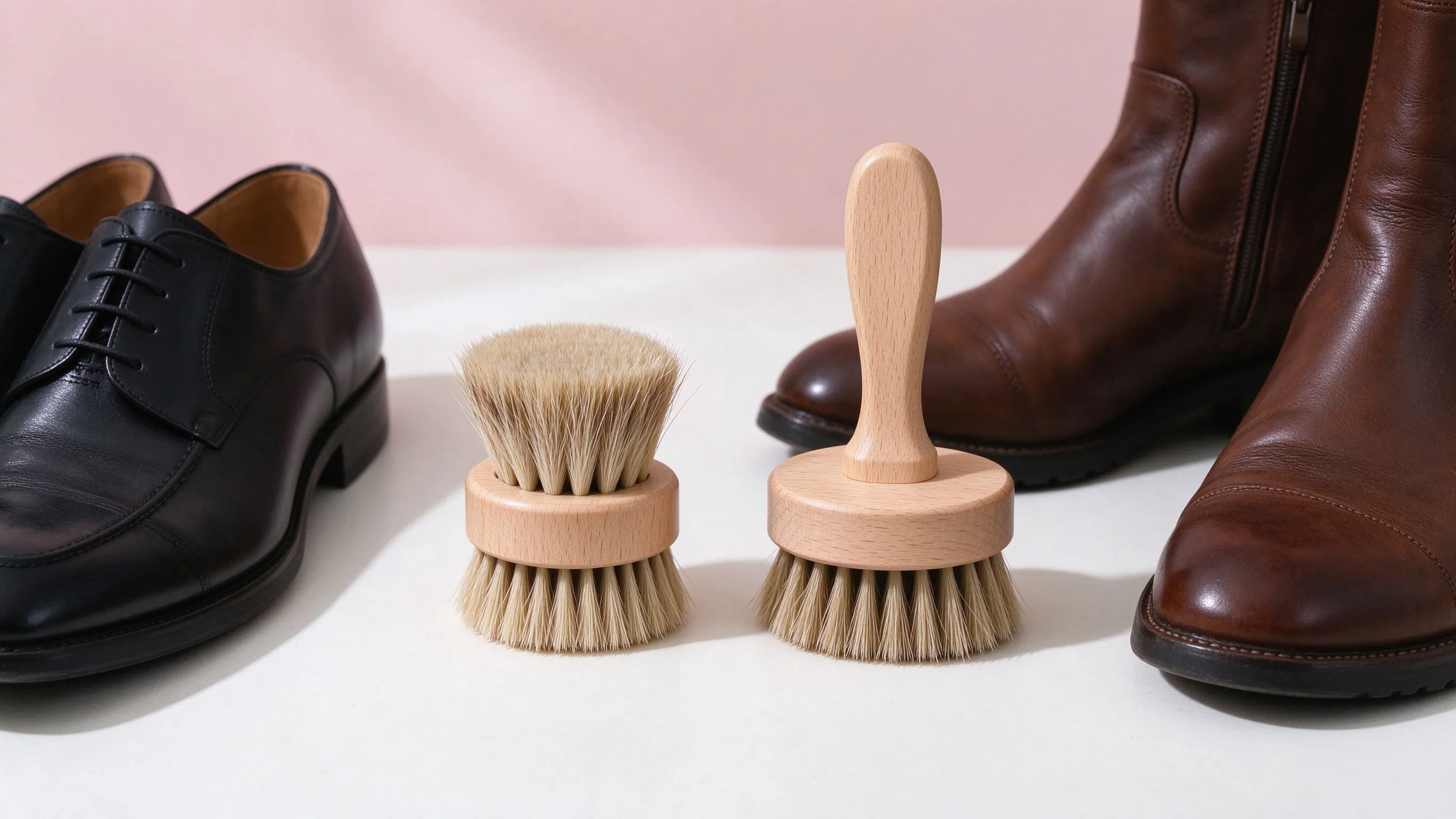 How to Use a Shoe Polish Brush and Applicator Set Without Damaging the Leather - image 2