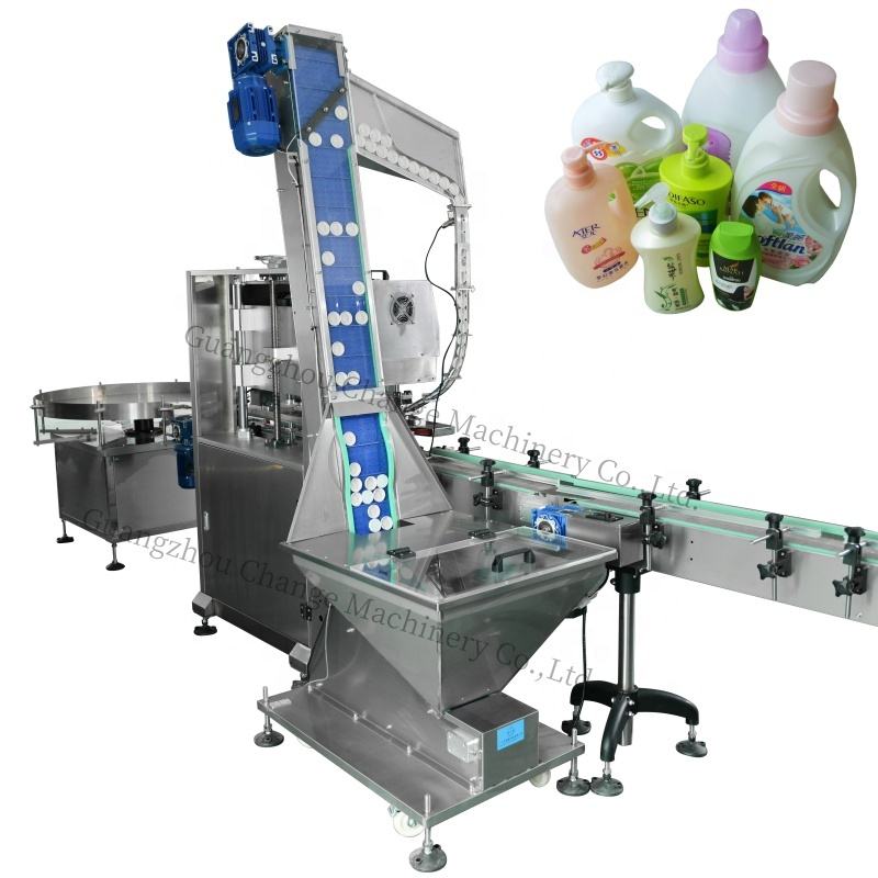 Automatic Linear Capping Machine for Plastic Glass Bottle-Guangzhou ...