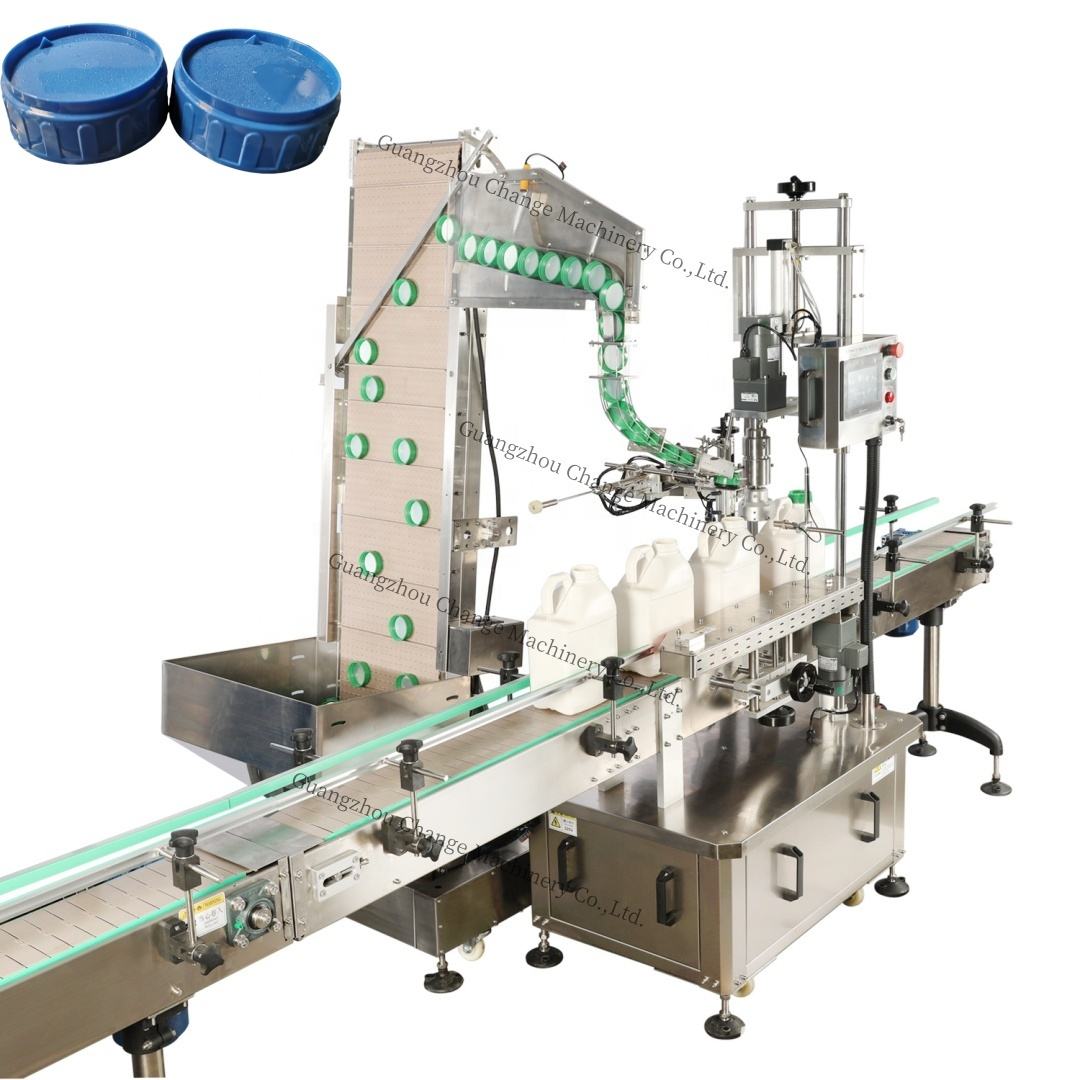 Cap Loader Frame 2023 Lift Capping Loader & Screwing Machine-Guangzhou Change Machinery