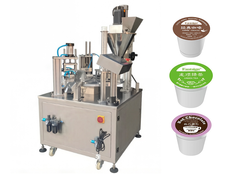 Automatic Coffee Capsule Filling and Sealing Machine - High ...
