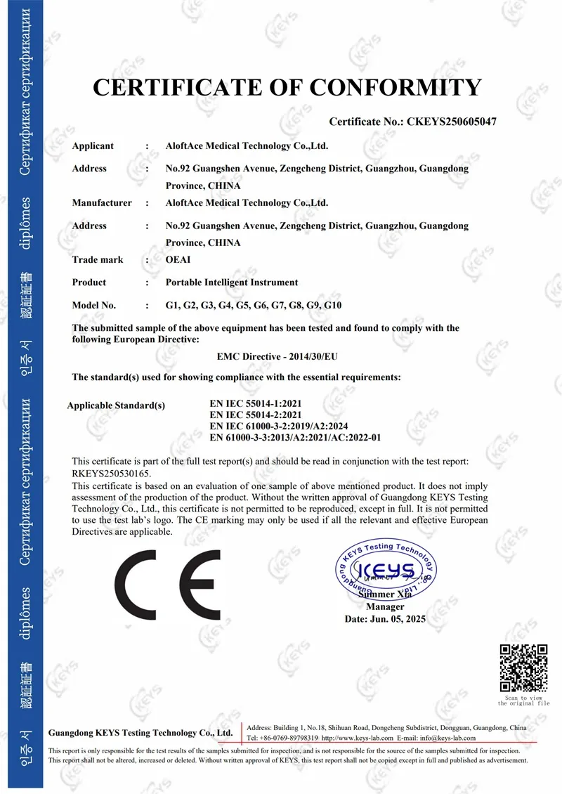 EU CE-EMC Certification