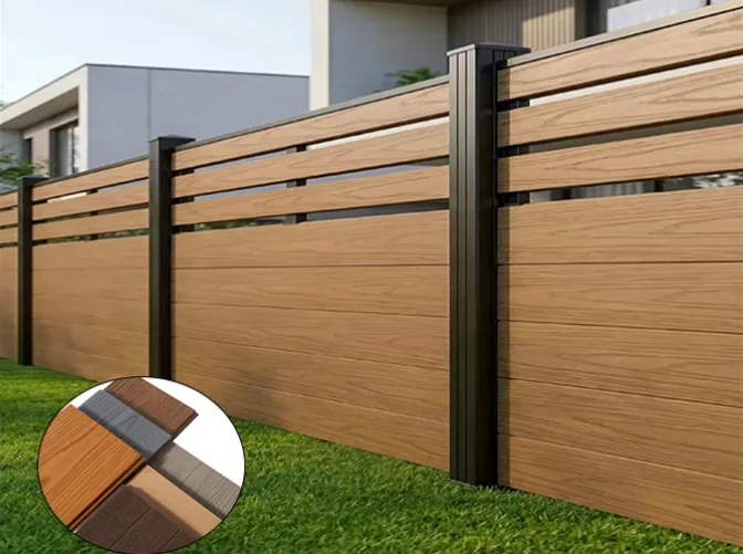 Outdoor WPC Fence Panel