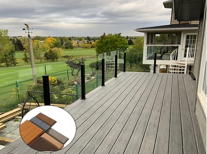 Outdoor WPC decking