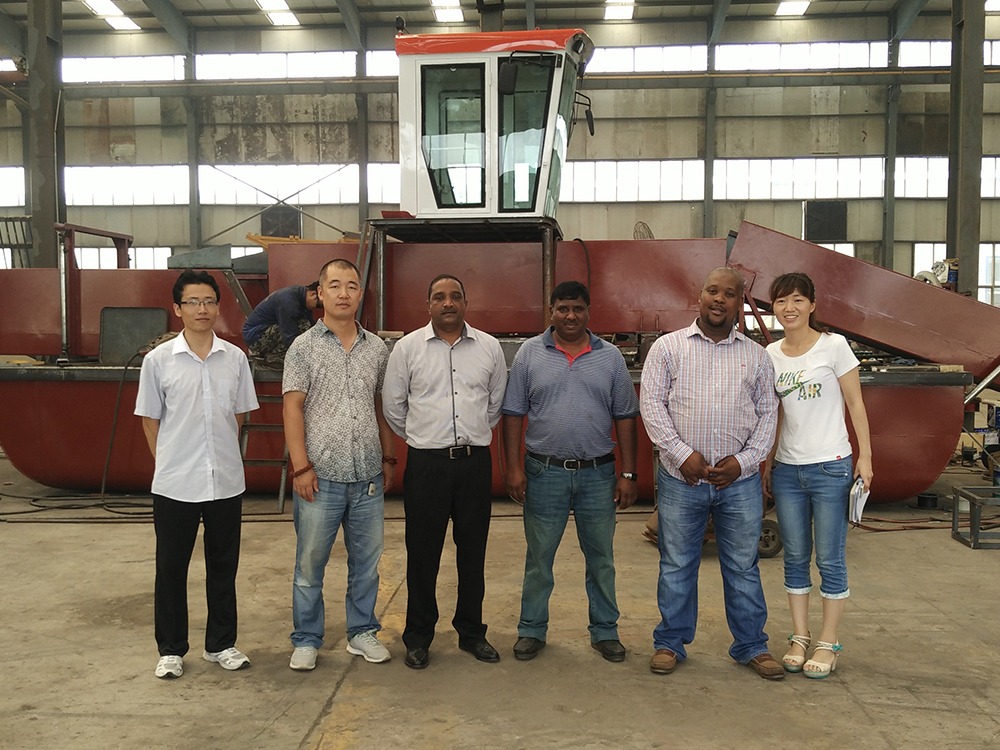 South Africa - Aquatic Weed Harvester Client