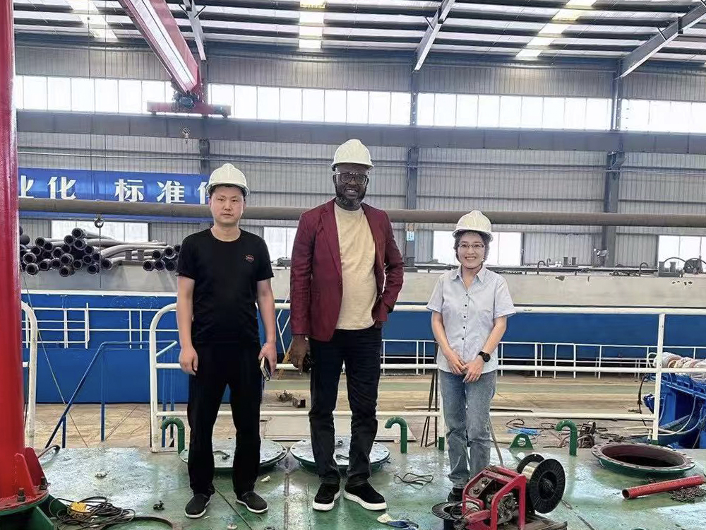Liberia - Jet Suction Dredger Client