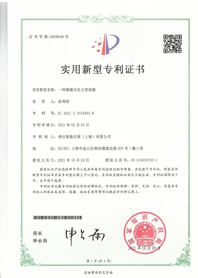 实用新型专利-隔膜式压力变送器.jpg