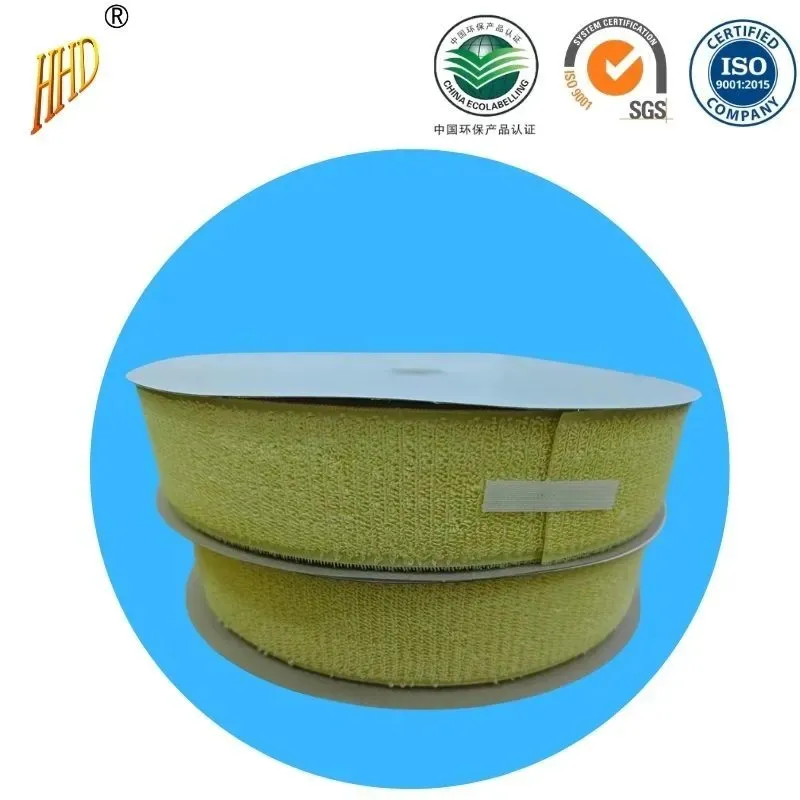 Nomex Type Aramid Loop Tape Manufacturer | 300°C Heat Resistant Soft Loop Hook and Loop Fastener for High Temperature Industrial Applications