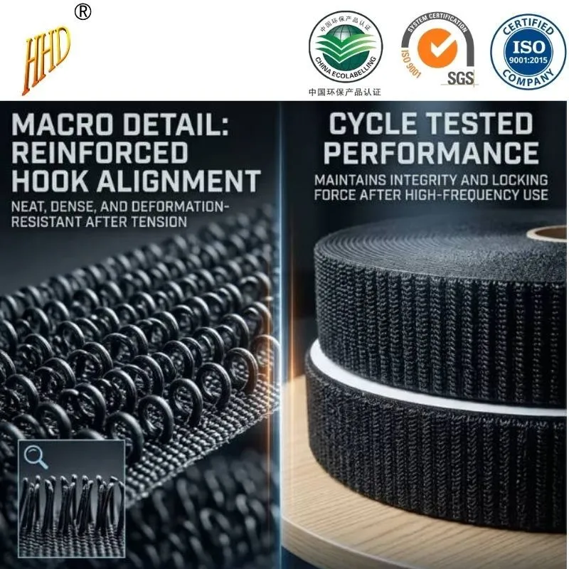 400°C Nomex Type High Temperature Aramid Hook and Loop Tape | Corrosion Resistant Industrial Fastening Solution OEM Bulk Supply