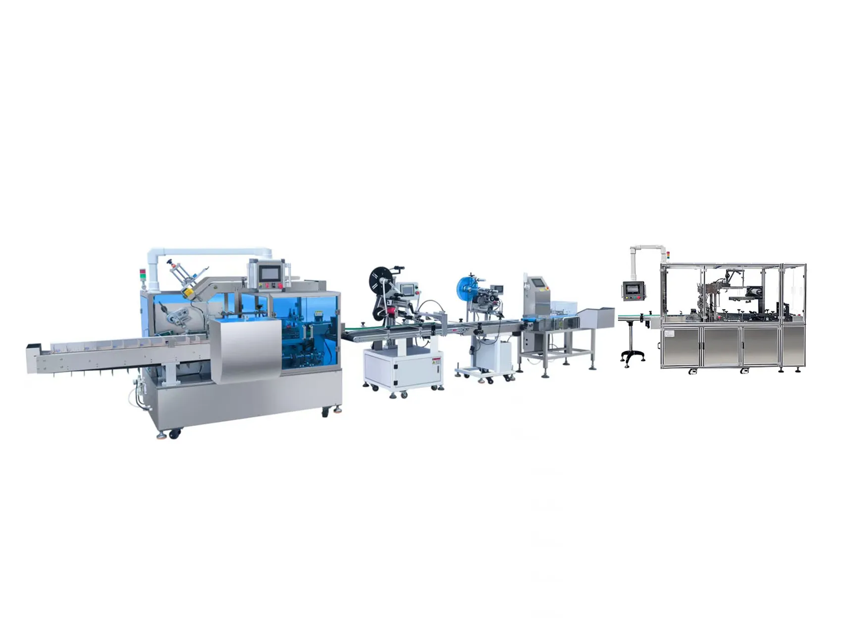 Full Automatic End-of-Line Packaging Production Line