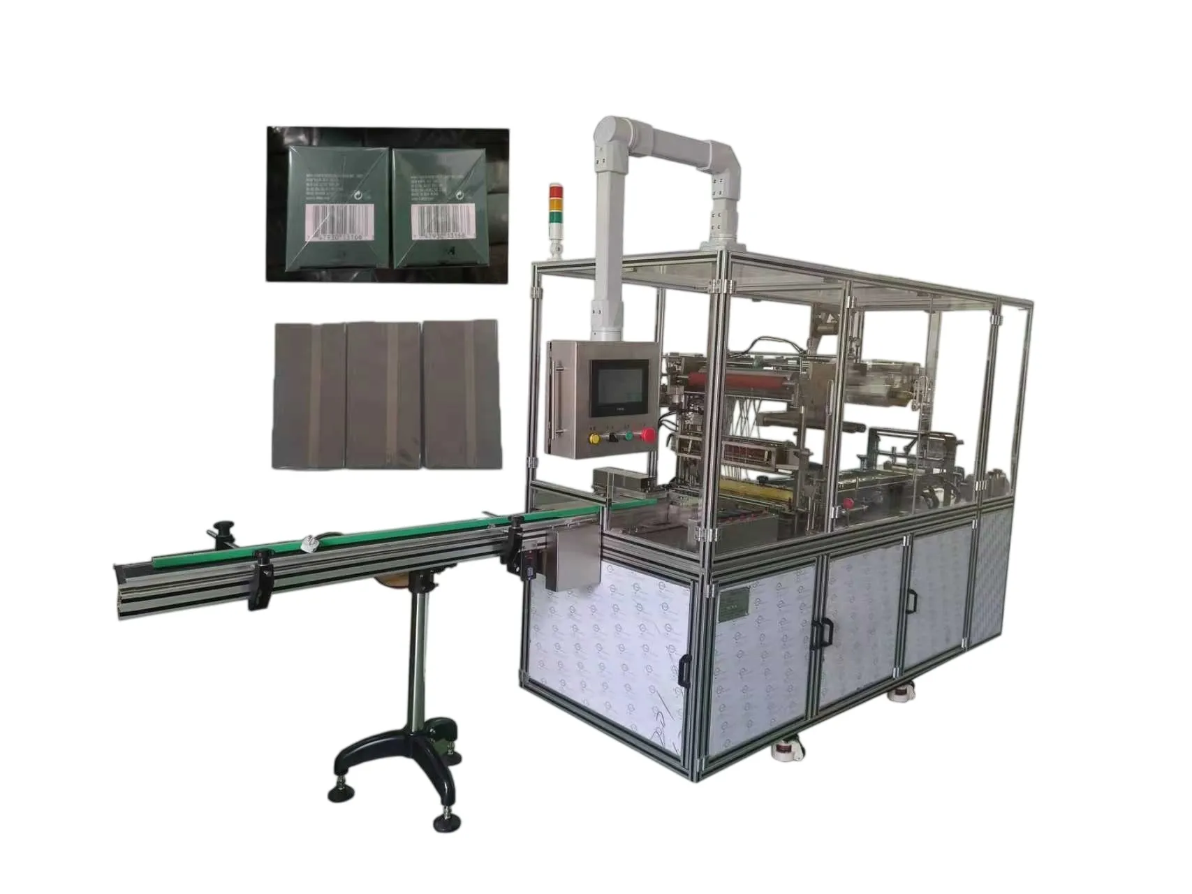 ZK360 Transparent Film Cellophane Overwrapping Machine